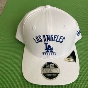 New Era White and Blue Los Angeles Dodgers Cap
